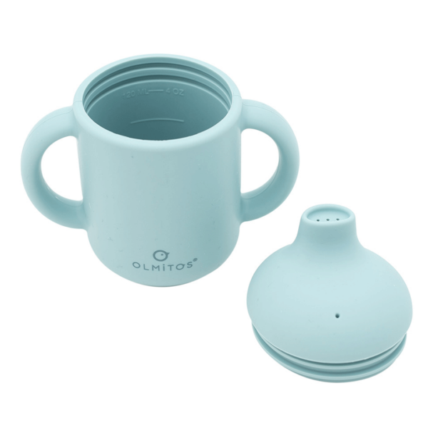 Set Alimentação Silicone Olmitos 6 Peças Azul Autobrinca Online