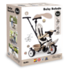 Triciclo Smoby Baby Balade Plus Bege Autobrinca Online