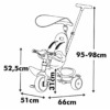 Triciclo Smoby Baby Balade Plus Bege Autobrinca Online
