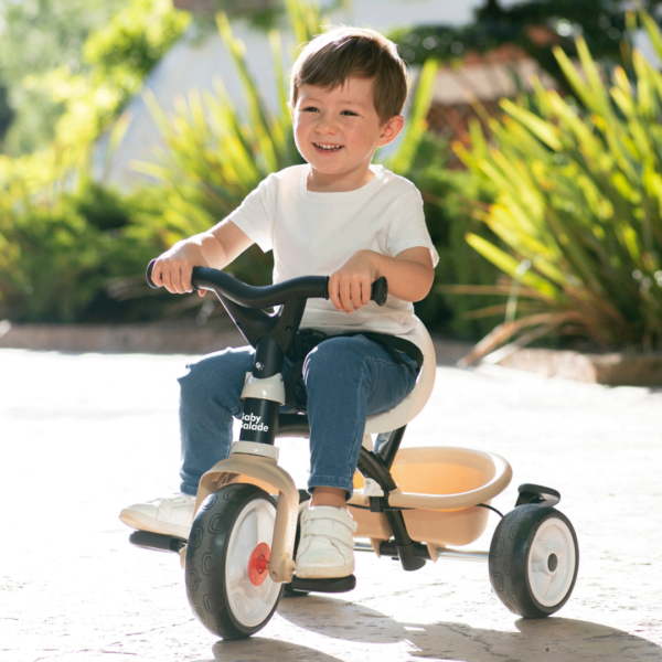 Triciclo Smoby Baby Balade Plus Bege Autobrinca Online
