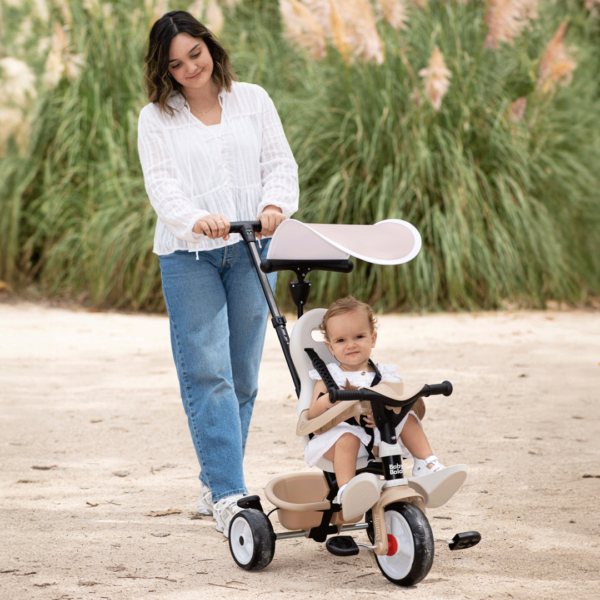 Triciclo Smoby Baby Balade Plus Bege Autobrinca Online