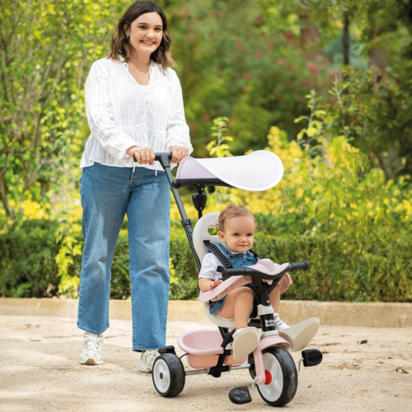 Triciclo Smoby Baby Balade Plus Rosa Nude Autobrinca Online