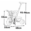 Triciclo Smoby Be Fun Confort Menta Autobrinca Online