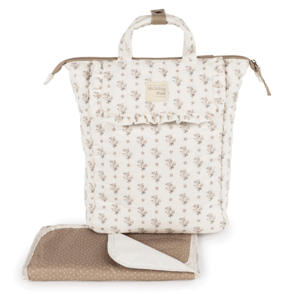 Mochila Walking Mum Botton Flowers Autobrinca Online