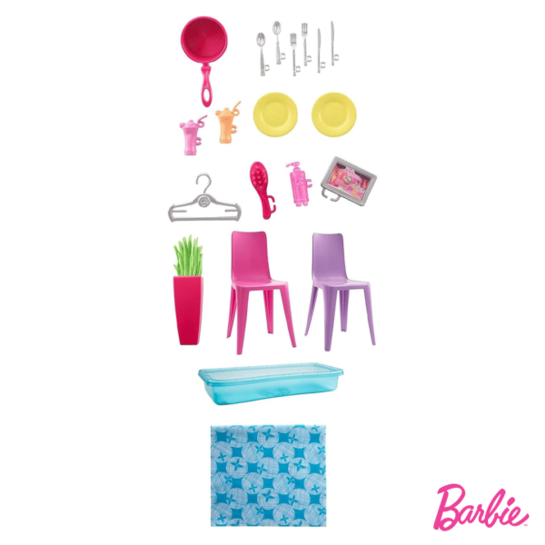 Barbie Casa de Férias c/ Boneca Autobrinca Online