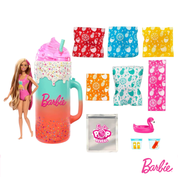Barbie Pop Reveal Smoothie Tropical Autobrinca Online