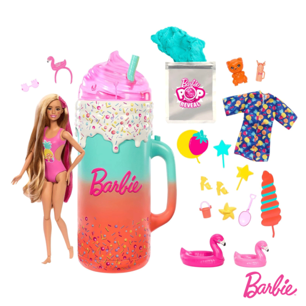 Barbie Pop Reveal Smoothie Tropical Autobrinca Online