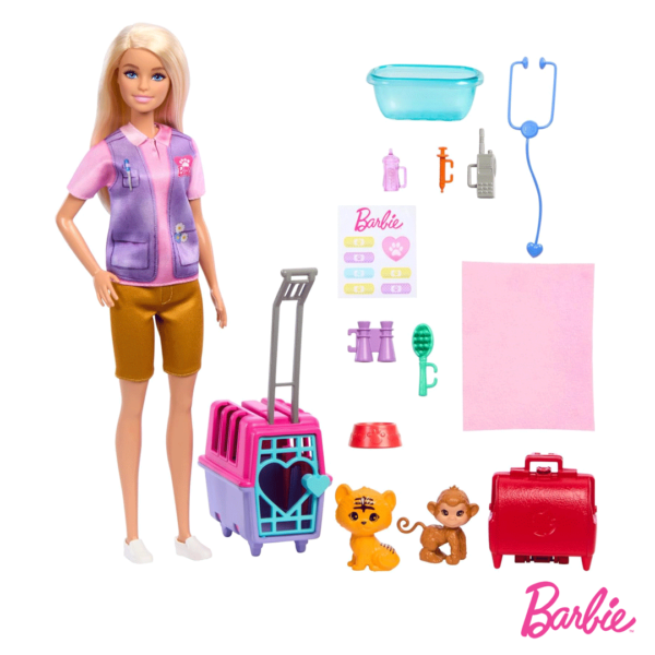 Barbie Resgate de Animais Autobrinca Online