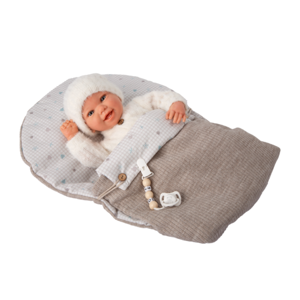 Bebé Reborn Arias Henar c/ Canção dormir 45cm Autobrinca Online