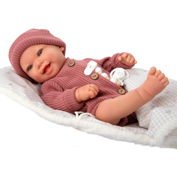 Bebé Reborn Arias Angélica c/ Canção dormir 45cm Autobrinca Online