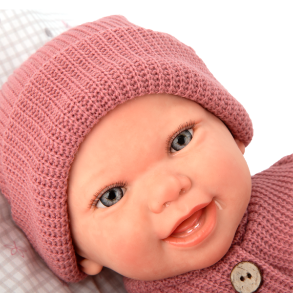 Bebé Reborn Arias Angélica c/ Canção dormir 45cm Autobrinca Online