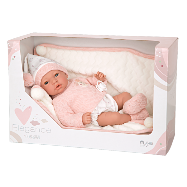 Boneca Elegance Andie Arias c/ Sons 40cm Autobrinca Online