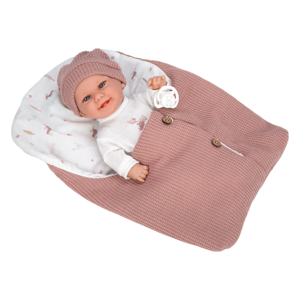 Boneca Elegance Arias Babyto Rosa c/ Canção 33cm Autobrinca Online