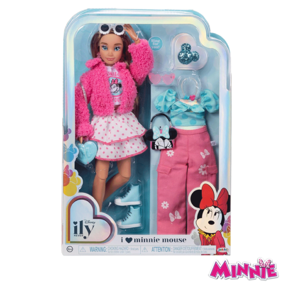 Boneca Disney Fashion Doll ILY Minnie 30cm Autobrinca Online