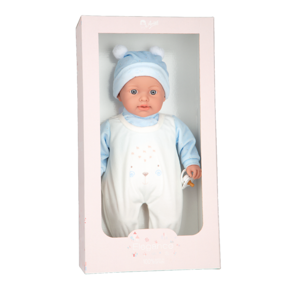 Boneca Elegance Arias Roy Azul c/ Mecanismo de Choro 42cm Autobrinca Online