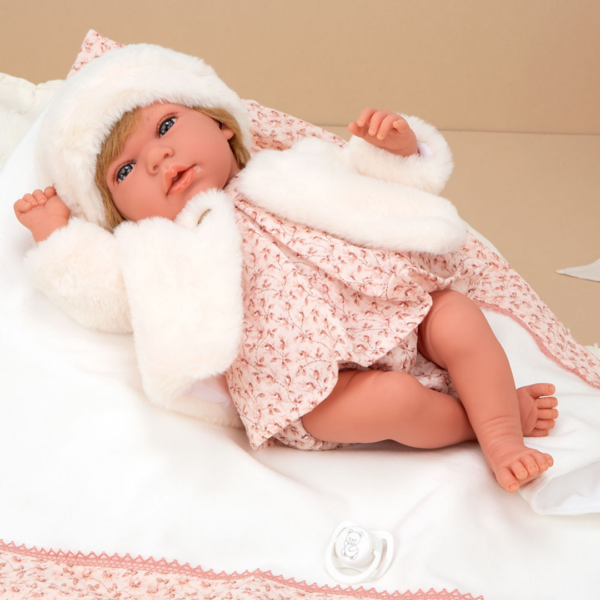 Boneca Elegance Arias Andie c/ Cobertor 40cm Autobrinca Online