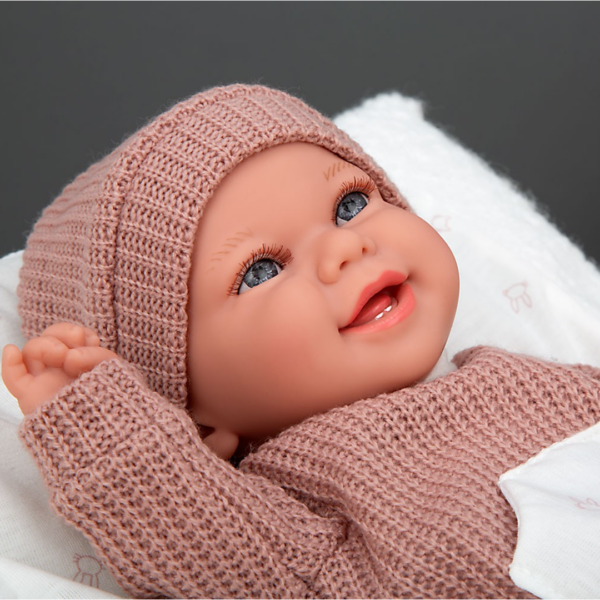 Boneca Elegance Arias Babyto c/ Peso e Almofada 35cm Autobrinca Online