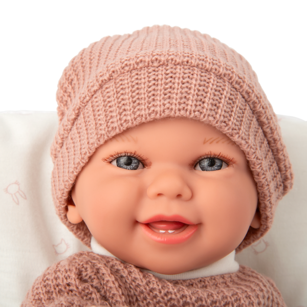 Boneca Elegance Arias Babyto c/ Peso e Almofada 35cm Autobrinca Online