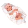 Boneca Elegance Arias Colin Rosa c/ Manta e Peluche 40cm Autobrinca Online
