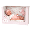 Boneca Elegance Arias Colin Rosa c/ Manta e Peluche 40cm Autobrinca Online