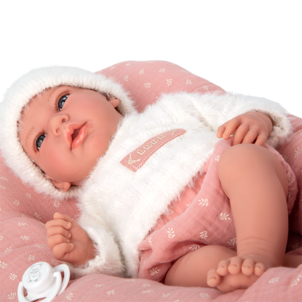 Boneca Elegance Arias Andie Rosa c/ Almofada 40cm Autobrinca Online