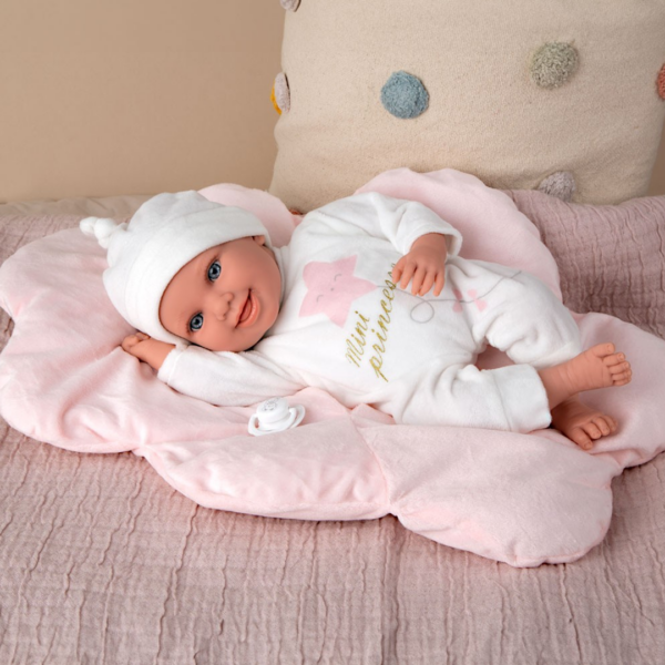 Boneca Elegance Arias Colin c/ Almofada Nuvem 40cm Autobrinca Online