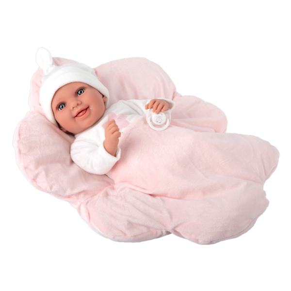 Boneca Elegance Arias Colin c/ Almofada Nuvem 40cm Autobrinca Online
