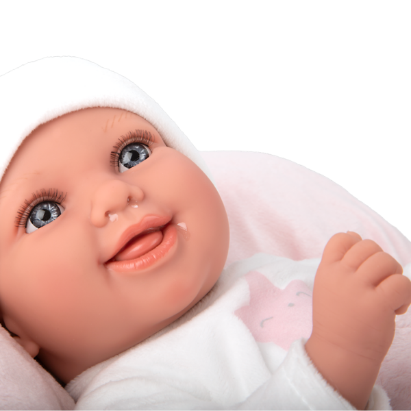 Boneca Elegance Arias Colin c/ Almofada Nuvem 40cm Autobrinca Online