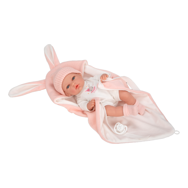 Boneca Natal Elegance Arias c/ Saco de Dormir 30cm Autobrinca Online
