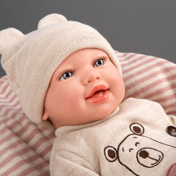 Bebé Reborn Arias Laín c/ Saco de Dormir 45cm Autobrinca Online