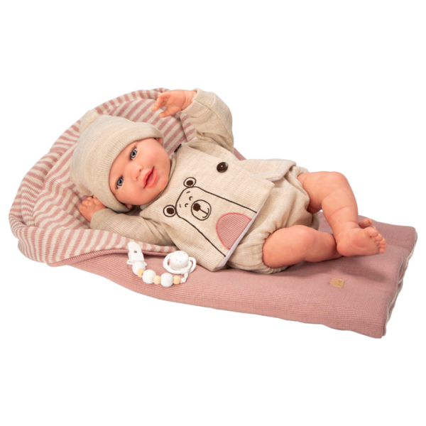 Bebé Reborn Arias Laín c/ Saco de Dormir 45cm Autobrinca Online