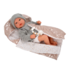 Bebé Reborn Olivia c/ Canção de Dormir 45cm Autobrinca Online