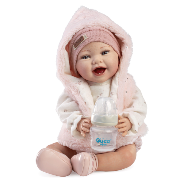 Boneca Reborn Guca Elsa 42cm Autobrinca Online