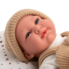 Boneca Elegance Arias Cris Bege c/ Saco de Dormir 40cm Autobrinca Online