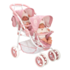 Carrinho Gémeos Elegance c/ Bolsa Arias 80cm Autobrinca Online