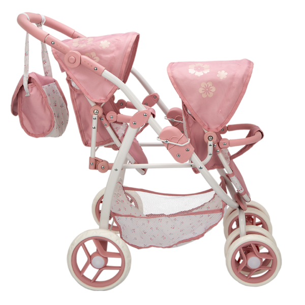 Carrinho Gémeos Elegance c/ Bolsa Arias 80cm Autobrinca Online