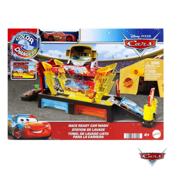 Cars Color Change Estação de Lavagem Faísca McQueen Autobrinca Online
