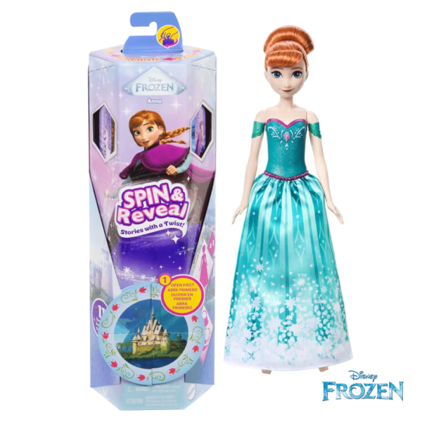 Disney Frozen Spin & Reveal – Anna Autobrinca Online