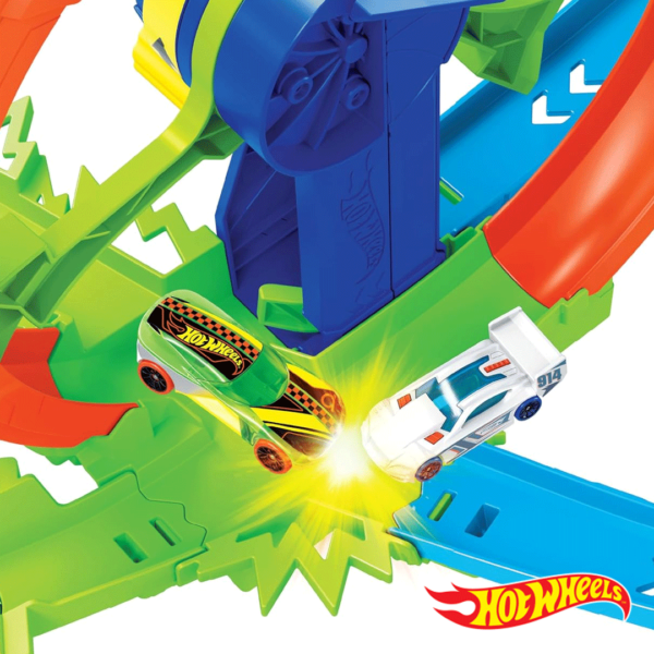 Hot Wheels Stunt Tracks Lançamento Veloz e Loop Autobrinca Online