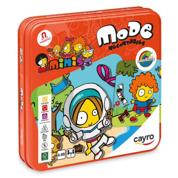 Jogo Cayro – Caixa Metálica c/ Peças Íman Recortadas Autobrinca Online