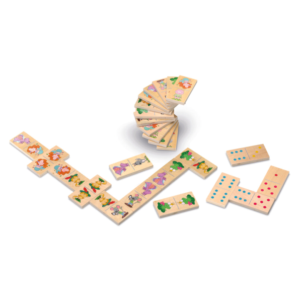 Jogo Cayro – Dominó Infantil XL c/ 2 Lados Autobrinca Online