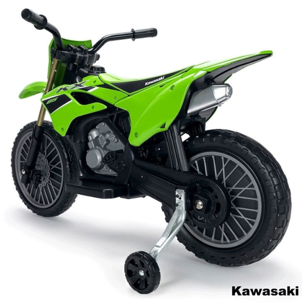 Moto Cross Kawasaki KX85 6V Verde Autobrinca Online