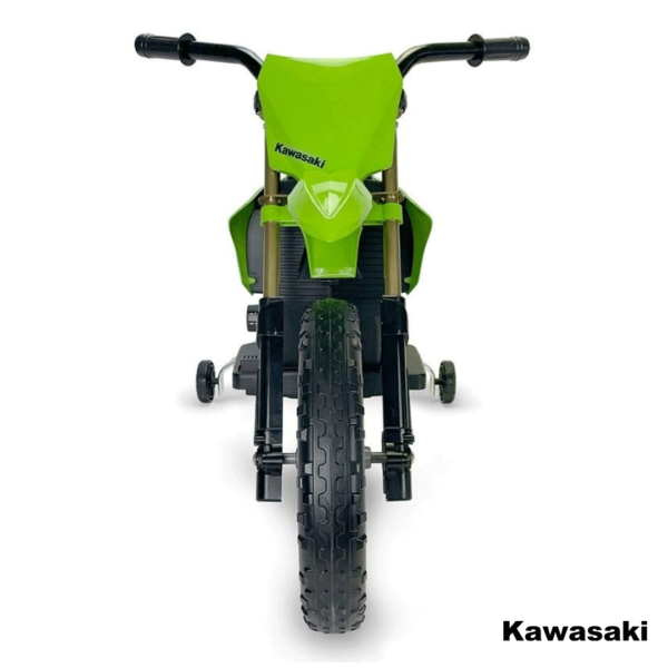 Moto Cross Kawasaki KX85 6V Verde Autobrinca Online