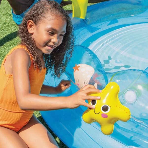 Piscina Intex Fundo do Mar 310x193x71cm Autobrinca Online