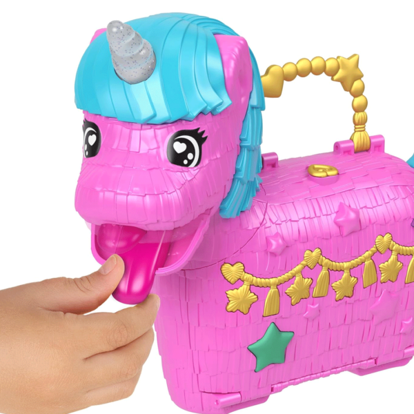Polly Pocket Pinhata do Unicórnio Partyland Autobrinca Online