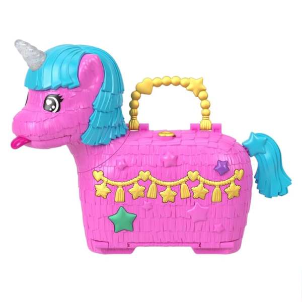 Polly Pocket Pinhata do Unicórnio Partyland Autobrinca Online