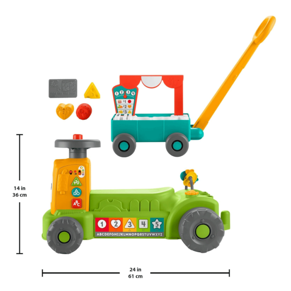 Primeiros Passos Fisher-Price Trator 4 em 1 Autobrinca Online