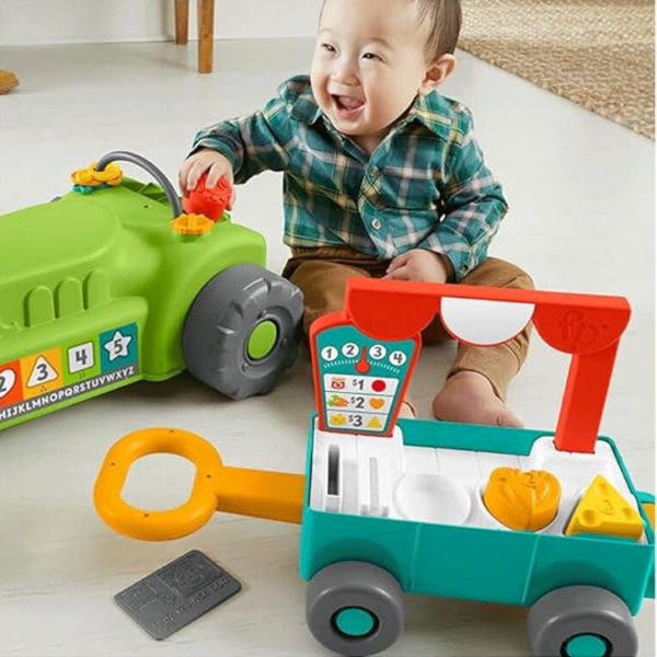 Primeiros Passos Fisher-Price Trator 4 em 1 Autobrinca Online
