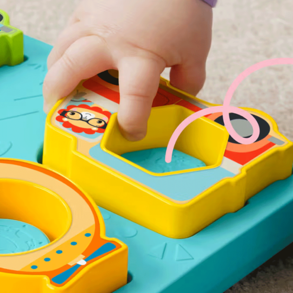 Quebra Cabeças Fisher-Price Formas e Sons de Veículos Autobrinca Online
