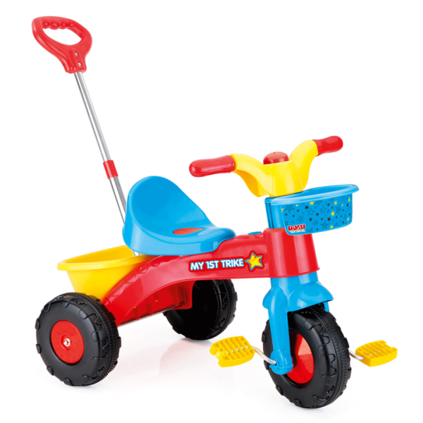 Triciclo My First Trike Colorido c/ Pega Autobrinca Online
